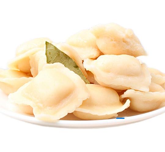 Пельмени с креветкой и кальмаром