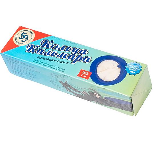 Кольца кальмара командорского 1кг